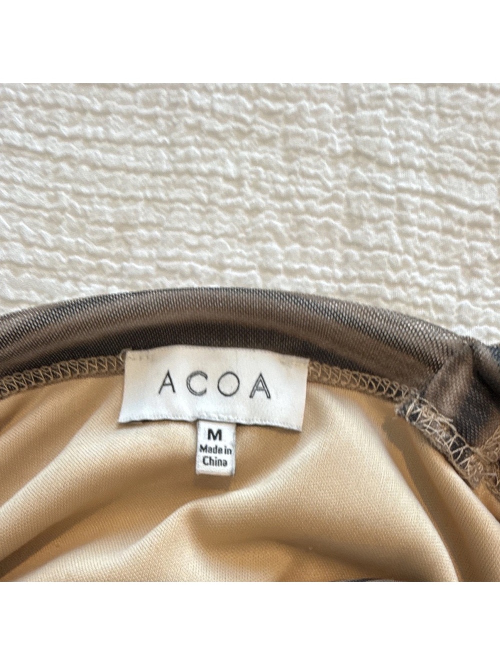 Beige and Brown Women's Bag - Elegant Neutral Tote